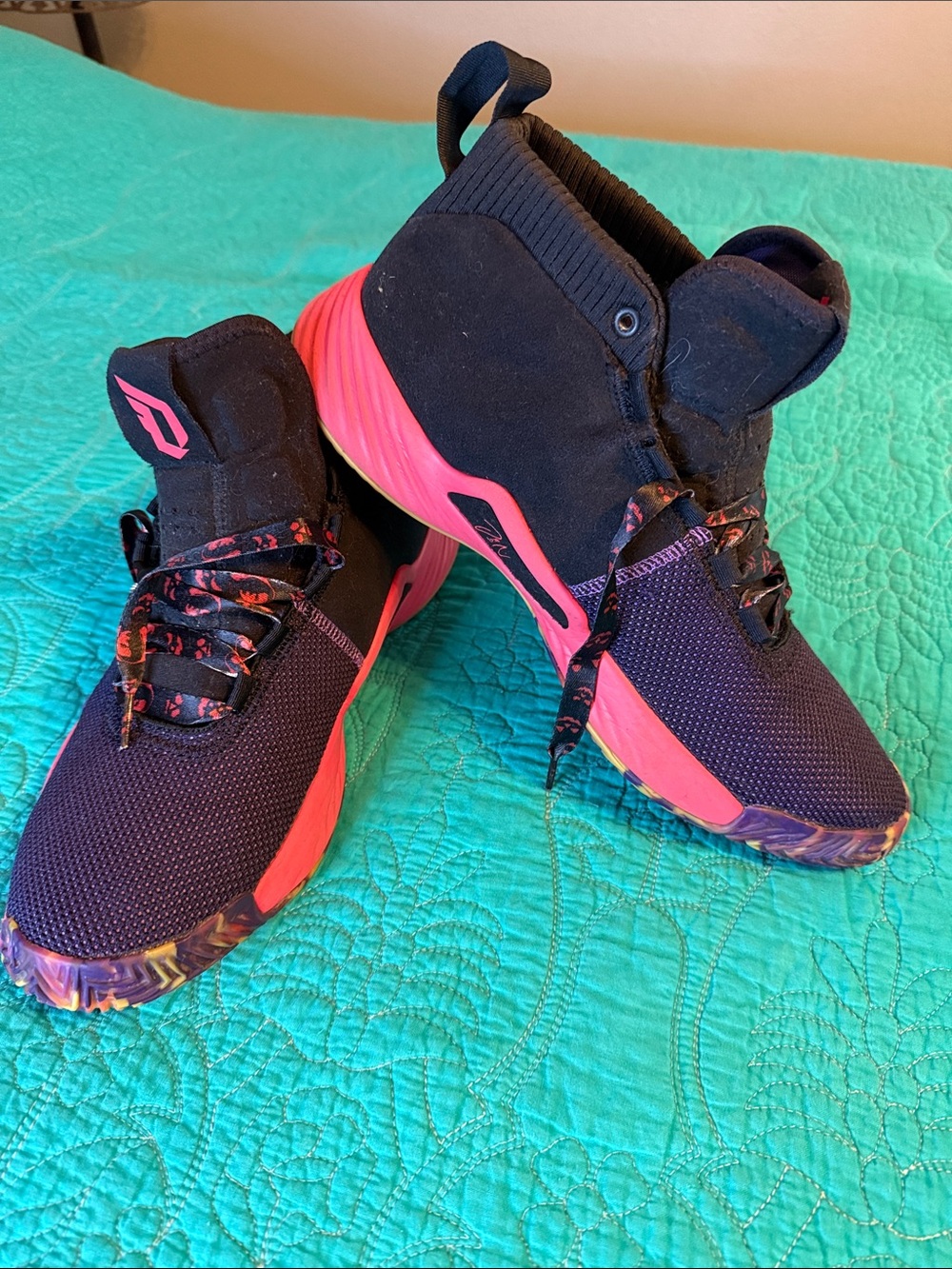 adidas Dame 5 Harden Renaissance Basketball High-Top Sneakers